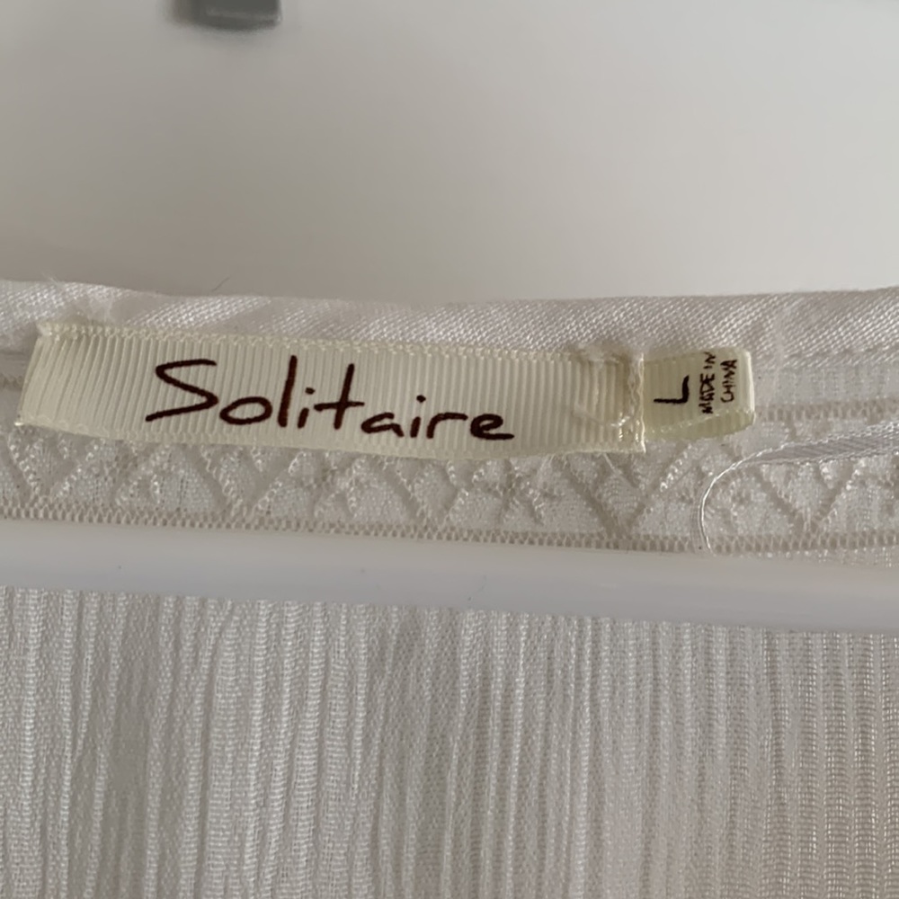 Long sleeve white blouse - Picture 2 of 5